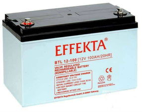 Effekta BTL12-38 一款值得关注的12V 38Ah进口蓄电池