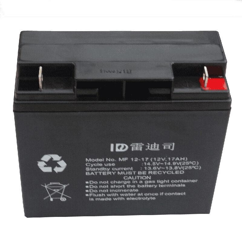 雷迪司ups电池电源铅酸免维护蓄电池 100AH 12V EPS